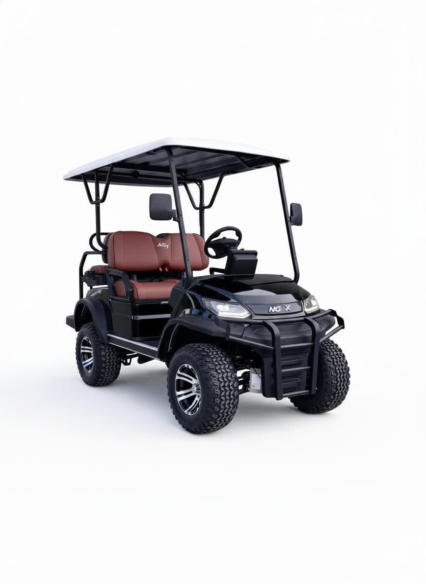 Carrito de golf MG-X 4 Plazas Negro · $169,900