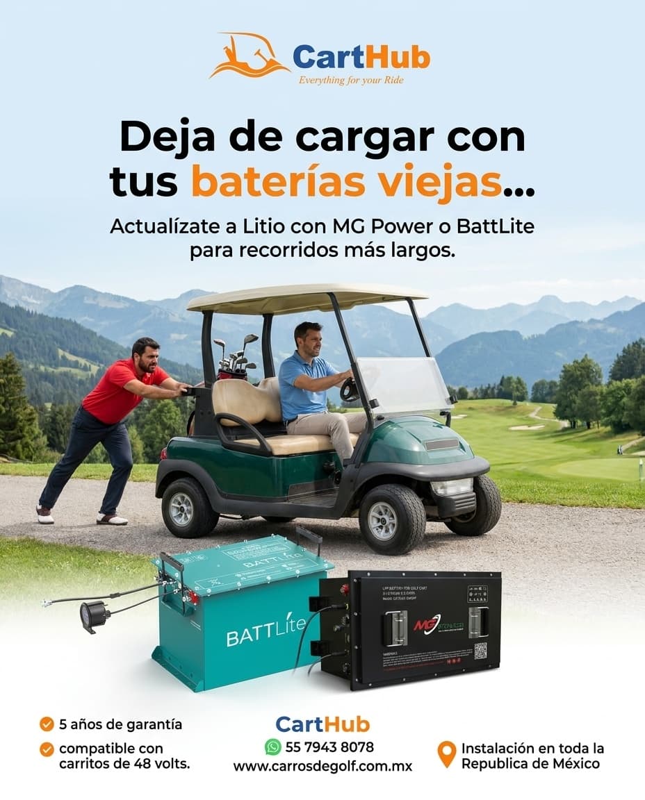 Deja de cargar con tus baterías viejas — actualízate a litio con MG Power o BattLite